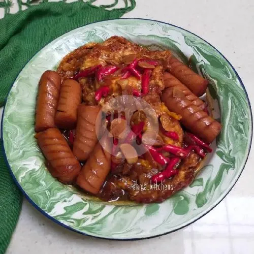 Nasi + Telor Ceplok Sosis Masak Kecap