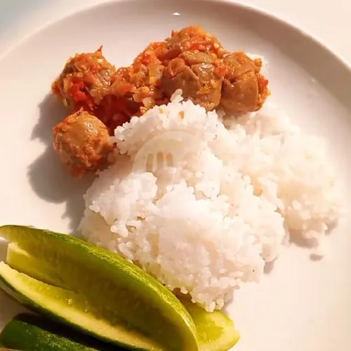 Nasi Bakso Mercon